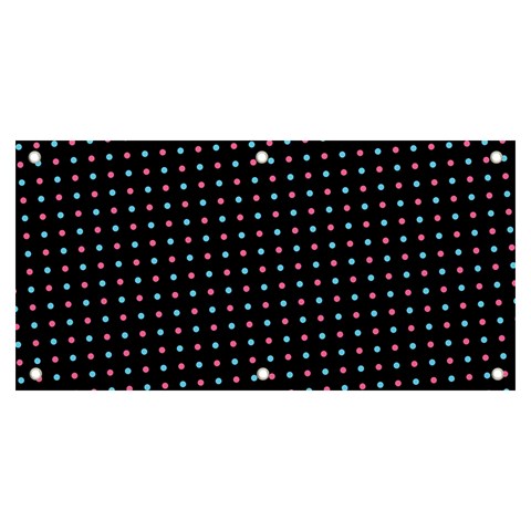 Pattern Dots Wallpaper Seamless Banner and Sign 6  x 3  from ArtsNow.com Front