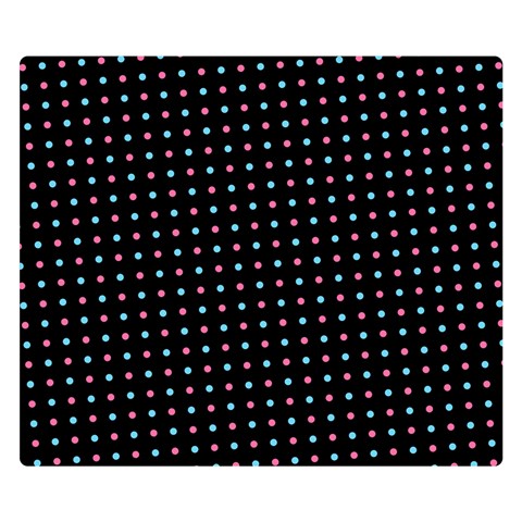 Pattern Dots Wallpaper Seamless Premium Plush Fleece Blanket (Small) from ArtsNow.com 50 x40  Blanket Front