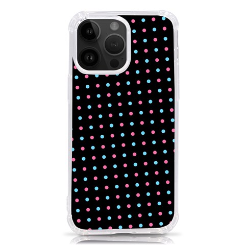 Pattern Dots Wallpaper Seamless iPhone 14 Pro Max TPU UV Print Case from ArtsNow.com Front