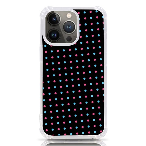 Pattern Dots Wallpaper Seamless iPhone 13 Pro TPU UV Print Case from ArtsNow.com Front