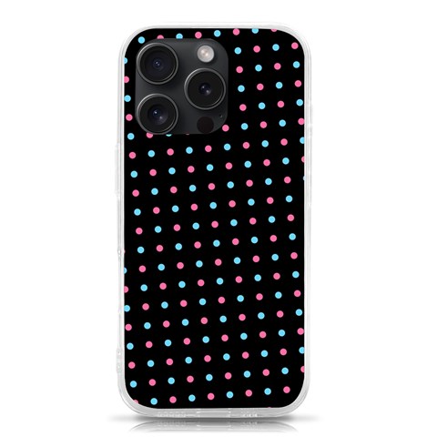 Pattern Dots Wallpaper Seamless iPhone 15 Pro TPU UV Print Case from ArtsNow.com Front