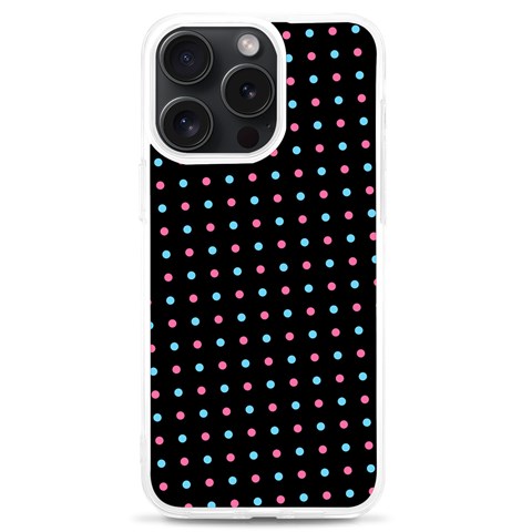 Pattern Dots Wallpaper Seamless iPhone 15 Pro Max TPU UV Print Case from ArtsNow.com Front