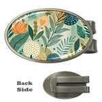 Leaves Pattern Flora Money Clips (Oval) 