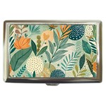 Leaves Pattern Flora Cigarette Money Case