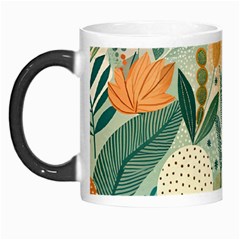 Leaves Pattern Flora Morph Mug from ArtsNow.com Left