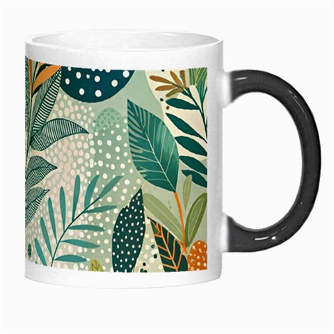 Leaves Pattern Flora Morph Mug from ArtsNow.com Right