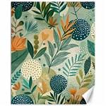 Leaves Pattern Flora Canvas 16  x 20 