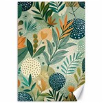 Leaves Pattern Flora Canvas 20  x 30 