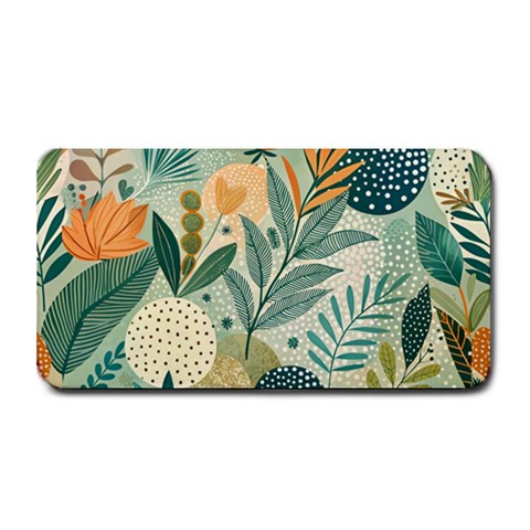 Leaves Pattern Flora Medium Bar Mat from ArtsNow.com 16 x8.5  Bar Mat