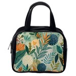 Leaves Pattern Flora Classic Handbag (One Side)