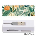 Leaves Pattern Flora Memory Card Reader (Stick)