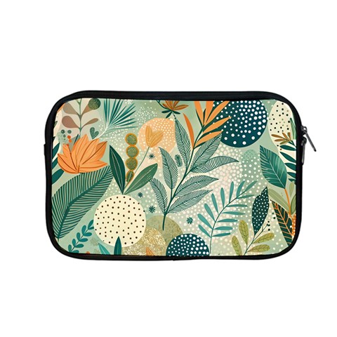 Leaves Pattern Flora Apple MacBook Pro 13  Zipper Case from ArtsNow.com Front