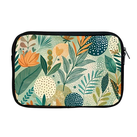 Leaves Pattern Flora Apple MacBook Pro 17  Zipper Case from ArtsNow.com Front