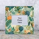 Leaves Pattern Flora White Box Photo Frame 4  x 6 