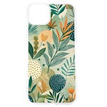 Leaves Pattern Flora iPhone 15 TPU UV Print Case