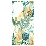 Leaves Pattern Flora Samsung Galaxy S24 Ultra 6.9 Inch Black TPU UV Case