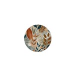 Leaves Pattern Floral 1  Mini Buttons