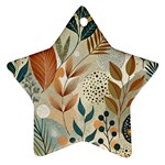 Leaves Pattern Floral Ornament (Star)