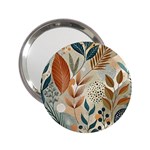 Leaves Pattern Floral 2.25  Handbag Mirrors