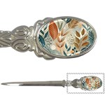 Leaves Pattern Floral Letter Opener