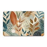 Leaves Pattern Floral Magnet (Rectangular)