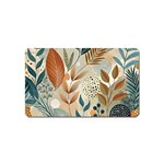 Leaves Pattern Floral Magnet (Name Card)