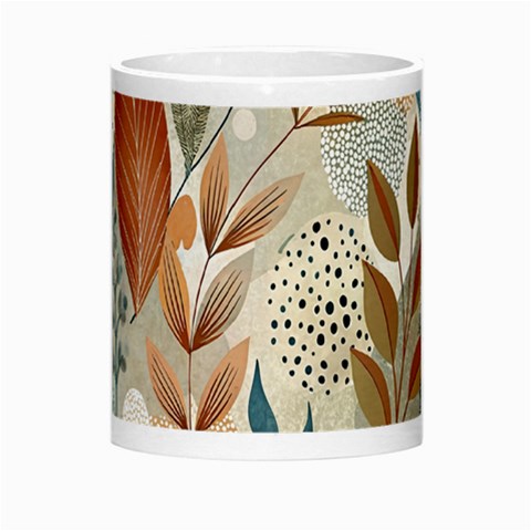 Leaves Pattern Floral Morph Mug from ArtsNow.com Center