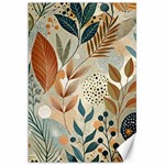 Leaves Pattern Floral Canvas 20  x 30 