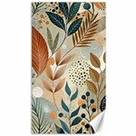 Leaves Pattern Floral Canvas 40  x 72 