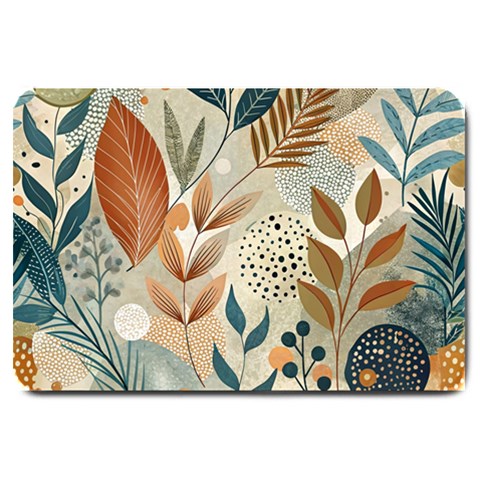 Leaves Pattern Floral Large Doormat from ArtsNow.com 30 x20  Door Mat