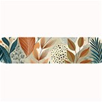 Leaves Pattern Floral Large Bar Mat