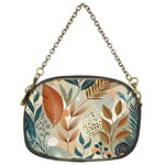 Leaves Pattern Floral Chain Purse (Two Sides)