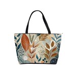 Leaves Pattern Floral Classic Shoulder Handbag