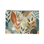 Leaves Pattern Floral Cosmetic Bag (Large)