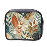 Leaves Pattern Floral Mini Toiletries Bag (Two Sides)