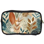 Leaves Pattern Floral Toiletries Bag (Two Sides)