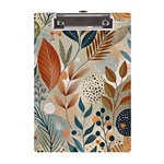 Leaves Pattern Floral A5 Acrylic Clipboard