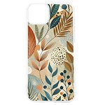 Leaves Pattern Floral iPhone 15 TPU UV Print Case