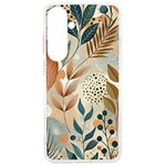 Leaves Pattern Floral Samsung Galaxy S24 Ultra 6.9 Inch TPU UV Case