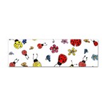 Seamless Pattern Nature Flowers Sticker Bumper (10 pack)