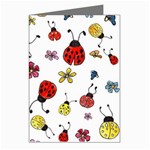 Seamless Pattern Nature Flowers Greeting Cards (Pkg of 8)