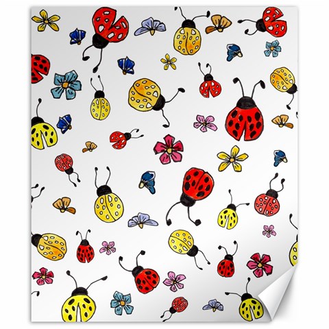 Seamless Pattern Nature Flowers Canvas 20  x 24  from ArtsNow.com 19.57 x23.15  Canvas - 1