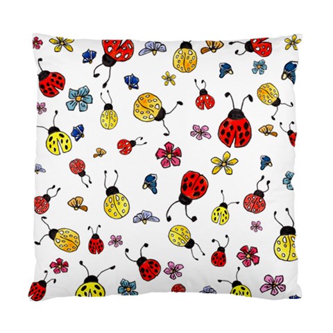 Seamless Pattern Nature Flowers Standard Cushion Case (One Side) from ArtsNow.com Front