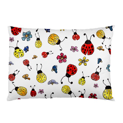 Seamless Pattern Nature Flowers Pillow Case from ArtsNow.com 26.62 x18.9  Pillow Case