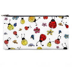 Seamless Pattern Nature Flowers Pencil Case from ArtsNow.com Front