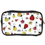 Seamless Pattern Nature Flowers Toiletries Bag (One Side)