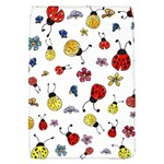 Seamless Pattern Nature Flowers Removable Flap Cover (L)