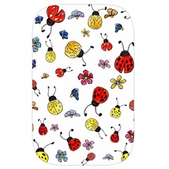 Seamless Pattern Nature Flowers Waist Pouch (Large) from ArtsNow.com Front