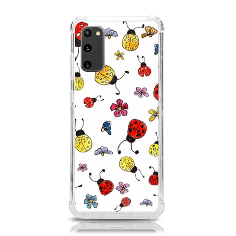 Seamless Pattern Nature Flowers Samsung Galaxy S20 6.2 Inch TPU UV Case from ArtsNow.com Front