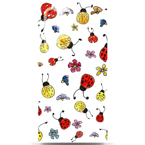 Seamless Pattern Nature Flowers Samsung Galaxy S24 Ultra 6.9 Inch Black TPU UV Case from ArtsNow.com Front